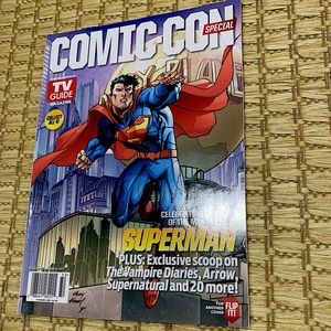 Superman comic.com magazine Special celebrating 25 years Man Of Steel 2013